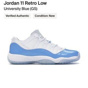 Air Jordan Retro 11 Low University Blue GS.